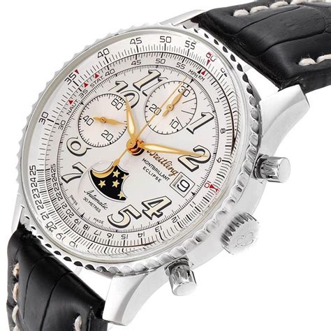 breitling montbrillant eclipse moon phase|Breitling Navitimer Montbrillant Eclipse Moonphase Mens Watch .